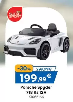 Sun & Sport - Porsche Spyder 718 RS 12V