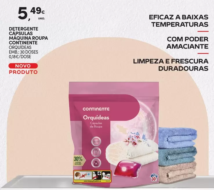A+ - Detergente Capsulas Maquina Roupa Continente