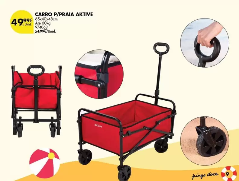pingo doce - Carro P/Praia Aktive
