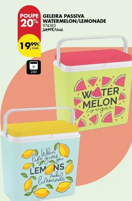 Geleira Passive Watermelon/lemonade