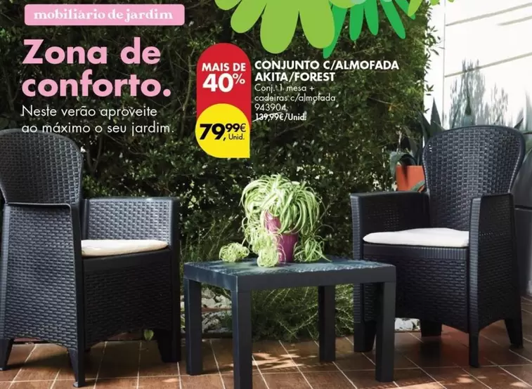 Conjunto C/Almofada
