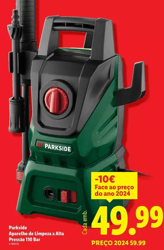 parkside - Parkside Ampillion De Limpers Alta Pressure 110 Bar