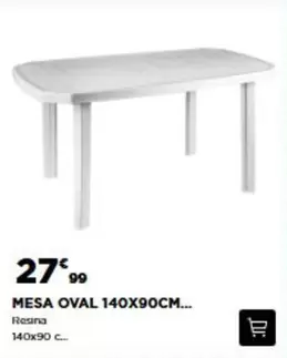 Mesa Oval 140x90cm