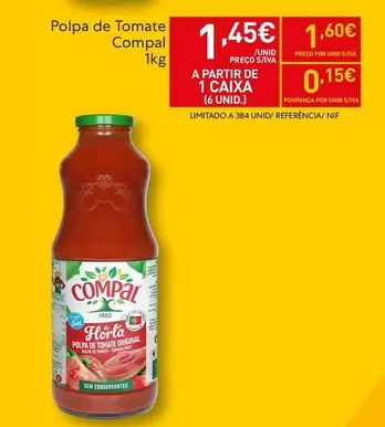 Compal - Polpa De Tomate