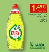 Fairy - Detergente P/Loica Ultra Limão
