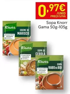 Knorr - Sopa Gama 50g-105g