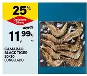 Camarão Black Tiger 20/30