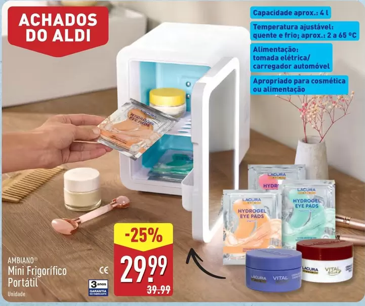 Aldi - Mini Frigorifico Portatil