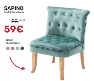 Sapino - Cadeirao Veludo