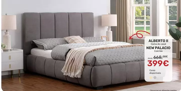 Alberto II - Cama De Casal Elevatória