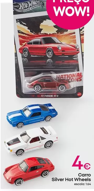 Mattel - Silver Hot Wheels