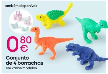 Conjunto De 4 Borrachas