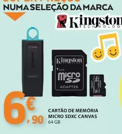 Kingston - Cartao De Memoria Micro Sdxc Canvas