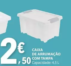 .Com - Caixa De Arrumacao Com Tampa