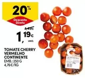 Continente - Tomate Cherry Vermelho