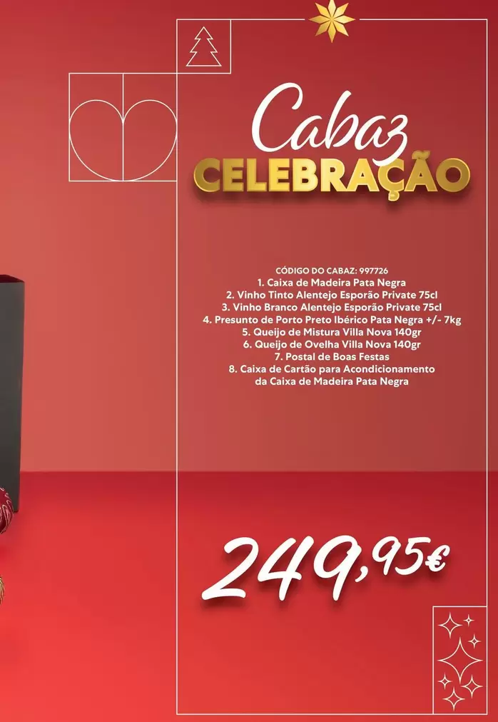 madeira - Cabaz Celebracao