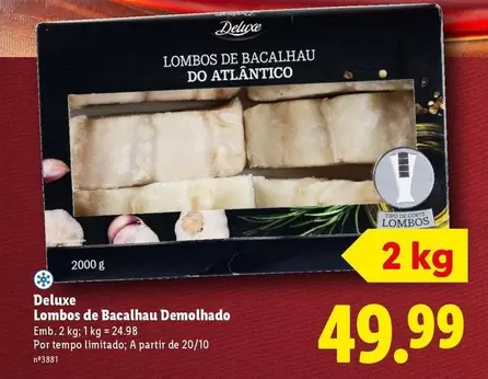 Deluxe - Lombos De Bacalhau Demolhado