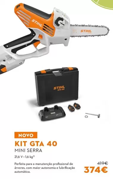 Stihl - Kit Gta 40 Mini Serra