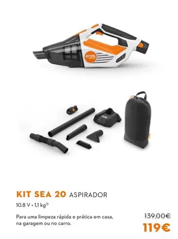 Stihl - Kit Sea 20 Aspirador