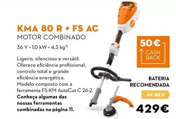 Stihl - Kma 80 R + Fs Ac Motor Combinado