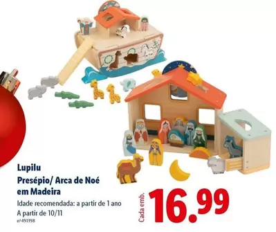 lupilu - Lupilu Presépio/Arca De Noé Em Madeira