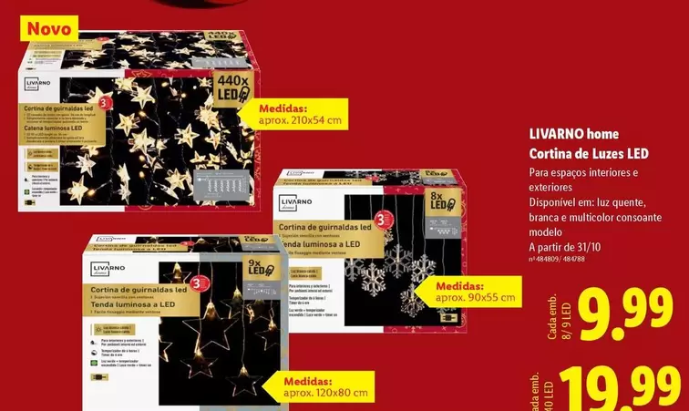 Home Cortina De Lusse Led
