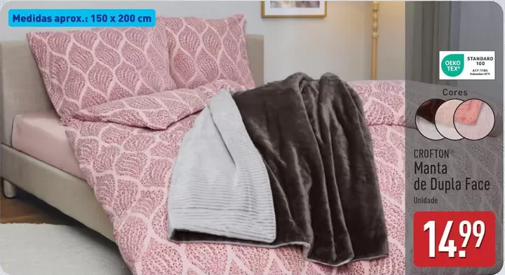 Crofton - Manta De Dupla Face