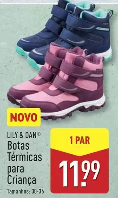 Lily & Dan - Botas Termicas Para Crianca