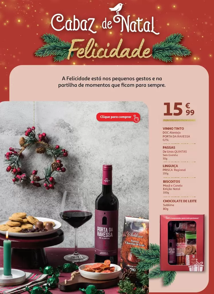 Cabaz De Natal Felicidade