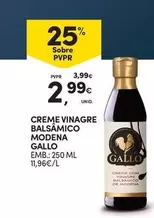 Gallo - Creme Vinagre Balsamico Modena