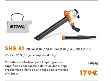 Stihl - SHE 81 Picador / Soprador / Aspirador