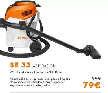Stihl - SE 33 Aspirador