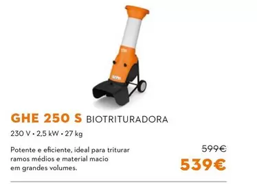 Stihl - GHE 250 S Biotrituradora 