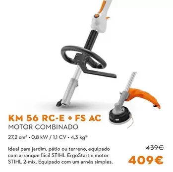Stihl - KM 56 RC-E + FS AC Motor Combinado