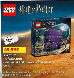 LEGO - Aventura No Autocarro Cavaleiro Harry Potter 