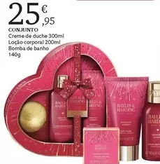 Conjunto Creme De Duche