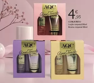 AQC - Conjunto Loção Corporal 88ml