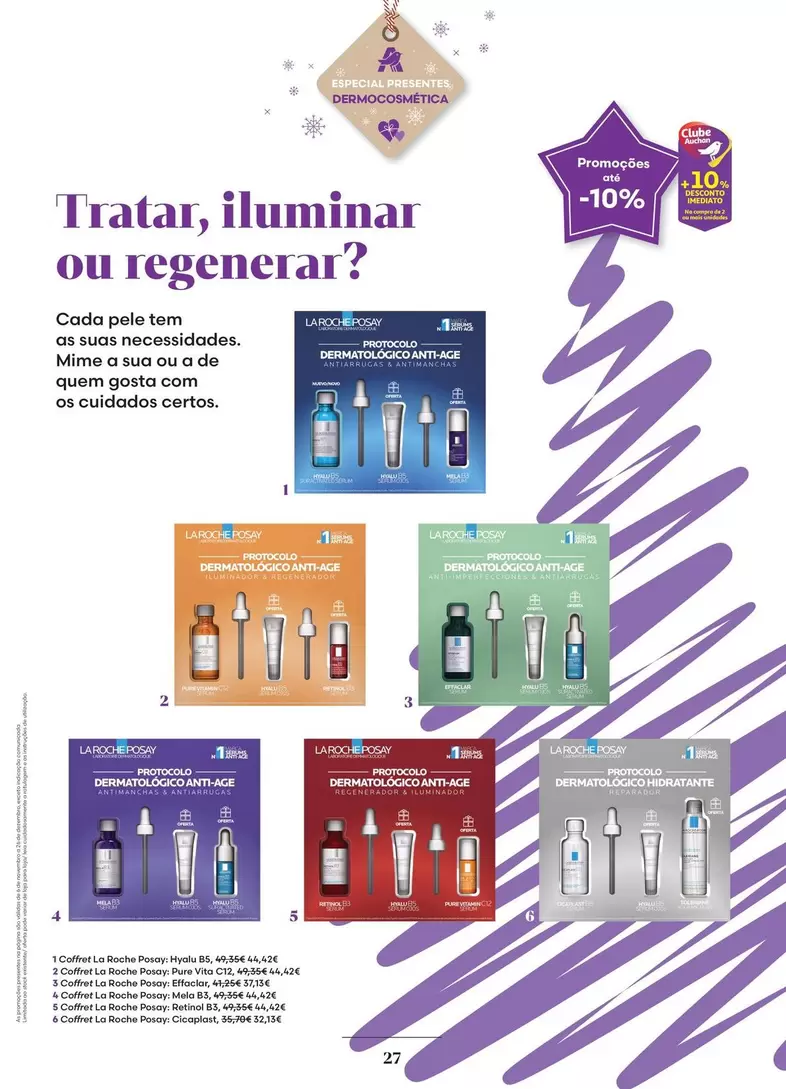 La Roche Posay - Coffret : Xmas 25 Hyalu B5