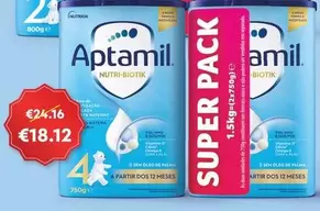 Aptamil - Leite :Junior 4 Pack Poupança 2x750g