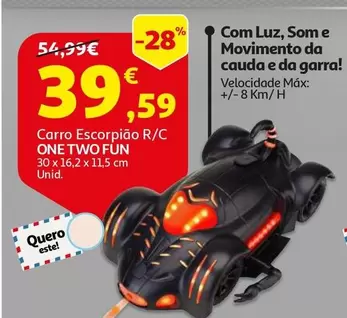 One Two Fun - Carro Escorpião R/C