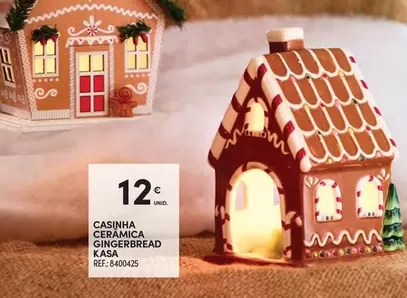 Kasa - Casinha Ceramica Gingerbread