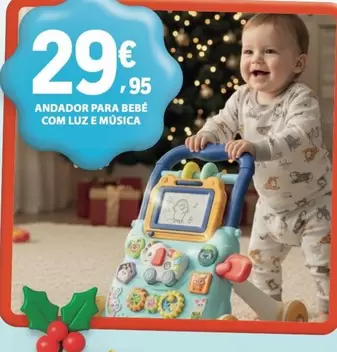 .Com - Andador Para Bebe Com Luz E Musica