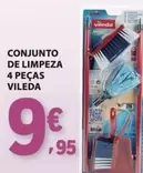 Vileda - Conjunto De Limpeza 4 Peças