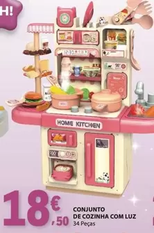 .Com - Conjunto De Cozinha Com Luz