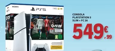 Sony - Consola Playstation 5 Slim + Fc 26