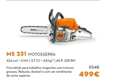 Stihl - MS 231 Motosserra