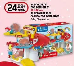 Clementoni Baby - Quartel Dos Bombeiros
