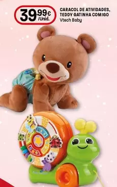 Vtech Baby - Caracol De Atividades, Teddy Gatinha Comigo