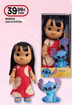 Boneca Lillo C/Stitch