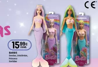 Barbie - Sereias, Unicórnios, Princesa
